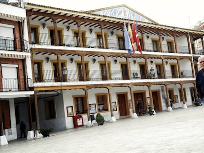 Fachada del Ayuntamiento de Ciempozuelos, en una imagen de archivo.