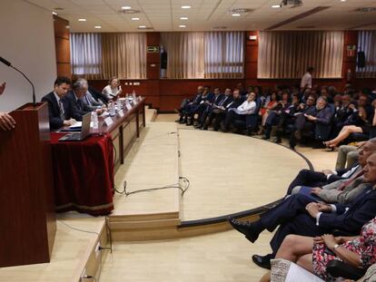 Mario Calabresi, en un momento de su charla.