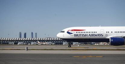 Avión de British Airways.