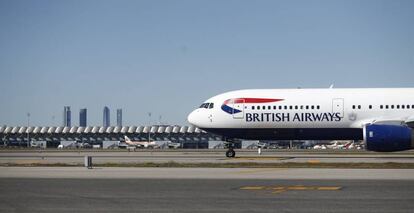 Avión de British Airways. 