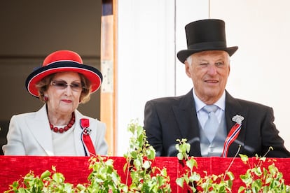 Reyes Sonia y Harald de Noruega