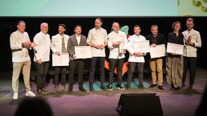 Foto de familia de los mejores cocineros de vegetales, según Green Guide.