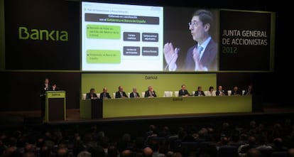 Vista general de la Junta de Accionistas de Bankia.