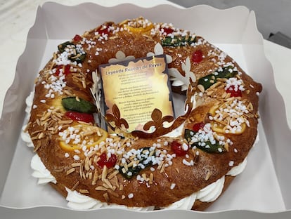 Roscón de La Cremita, en Chiclana de la Frontera (Cádiz). Imagen proporcionada por la panadería.