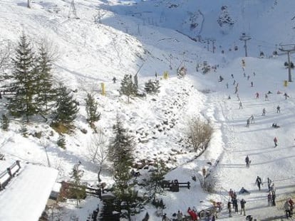 Una vista de las pistas de esqu&iacute; de Sierra Nevada.