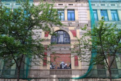 Edificio que acogerá La Casa de les Lletres de Barcelona.