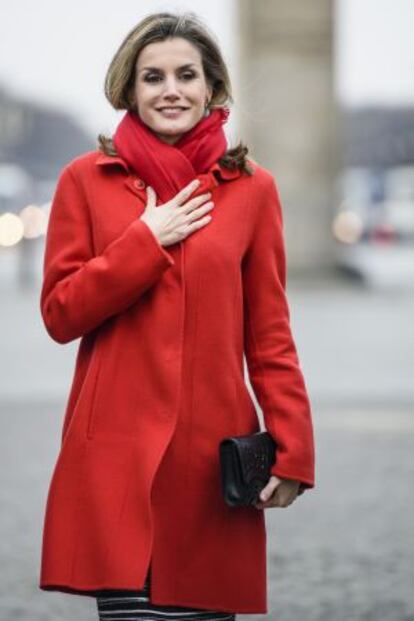 La reina Letizia, durante su reciente visita a Alemania.