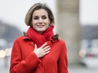 La reina Letizia, durante su reciente visita a Alemania.