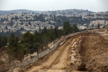 Asentamiento de Ramat Shlomo, en Palestina.