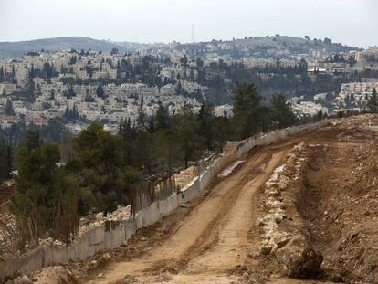 Asentamiento de Ramat Shlomo, en Palestina.