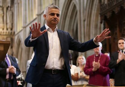 El nuevo alcalde de Londres, Sadiq Khan.