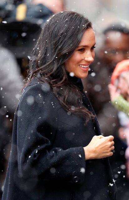 Meghan Markle, en una visita a Bristol el 1 de febrero.