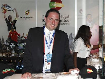 Gorka Villar, hijo del presidente de la RFEF.