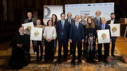 Foto de familia de los Ortega y Gasset en Barcelona.