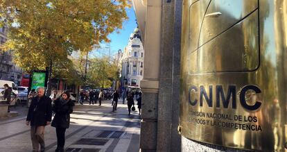 Sede de la CNMC, en Madrid.