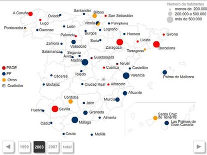 Nafarroa Bai amenaza en Navarra el control del PP, que pierde la mayoría absoluta en Baleares