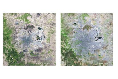 México D.F. La red urbana extiende sus tentáculos