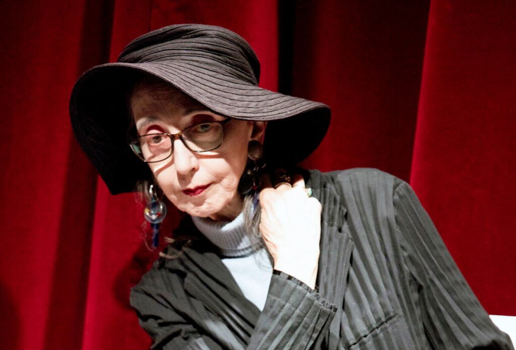 Joyce Carol Oates en Milán, en diciembre de 2024.