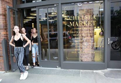 Entrada al Chelsea Market, en Nueva York.