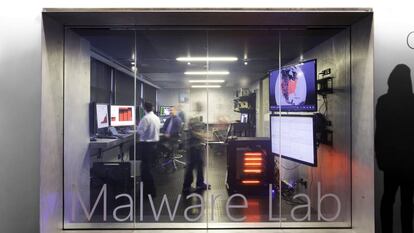 Laboratorio de estudio del ‘malware’ del Microsoft Cybercrime Center.