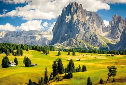 Hace millones de a?os las cumbres de los Dolomitas yacan en el fondo del mar. Ahora son uno de los paisajes monta?osos emblemticos del mundo.