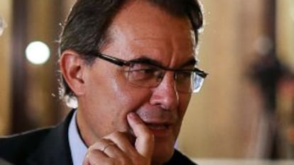 El presidente catal&aacute;n, Artur Mas, el pasado septiembre.