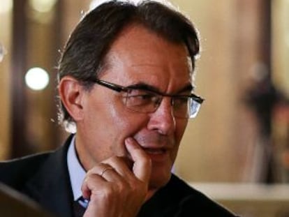 El presidente catal&aacute;n, Artur Mas, el pasado septiembre.