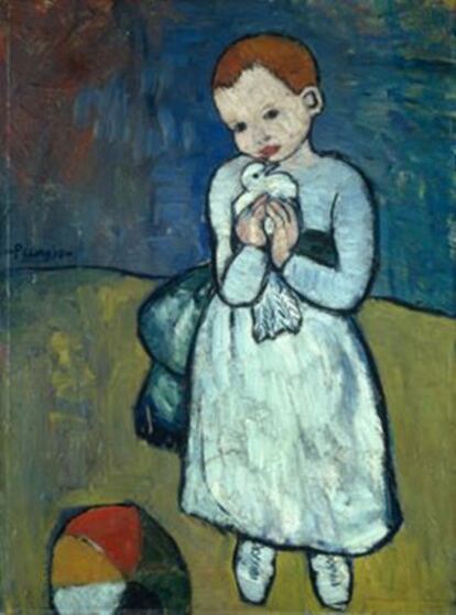 'Niño con Paloma', de Picasso