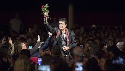 Concierto de Manolo Garcia en el Teatro Tivoli de Barcelona.