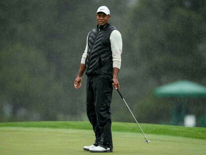 Tiger Woods durante el Masters de Augusta el sábado.