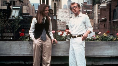 Diane Keaton and Woody Allen in 'Annie Hall.'