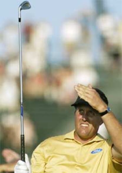 Phil Mickelson, durante el torneo.