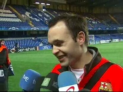 Iniesta: "Estamos en la final, ese era el objetivo"