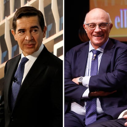 Carlos Torres y Josep Oliu