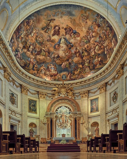Interior de la catedral basílica de la Asunción de Segorbe.