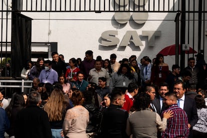 Una oficina del SAT en Ciudad de México