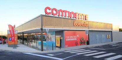 Un supermercado de Continente, propiedad de Sonae MC.