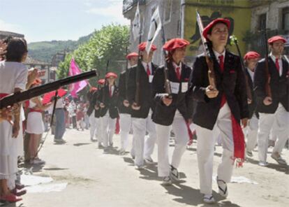 En la imagen, un momento del desfile.