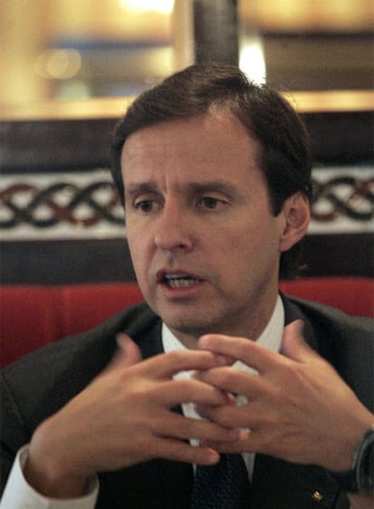 El ex presidente de Bolivia Jorge Quiroga, en Madrid en 2006.