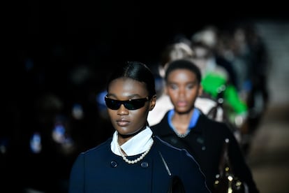 Desfile de Miu Miu, el 5 de marzo, en la semana de la moda de París.