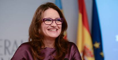 La portavoz del Consell, Mónica Oltra.