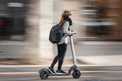 Patinetes en Barcelona