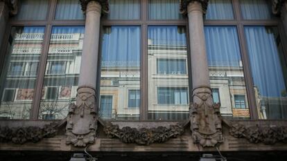 Fachada de la Conselleria de Economia de la Generalitat.