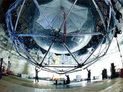 Detector de neutrinos SNO