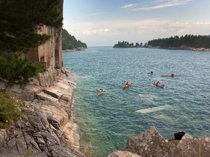 Lago Superior, en Canadá.