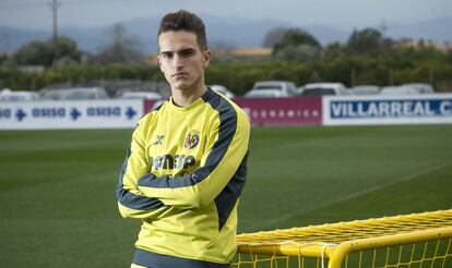 Denis Su&aacute;rez en la Ciudad Deportiva del Villarreal.