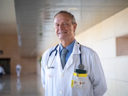 José María Moraleda, jefe del Servicio de Hematología del Hospital Universitario Virgen de la Arrixaca (Murcia).