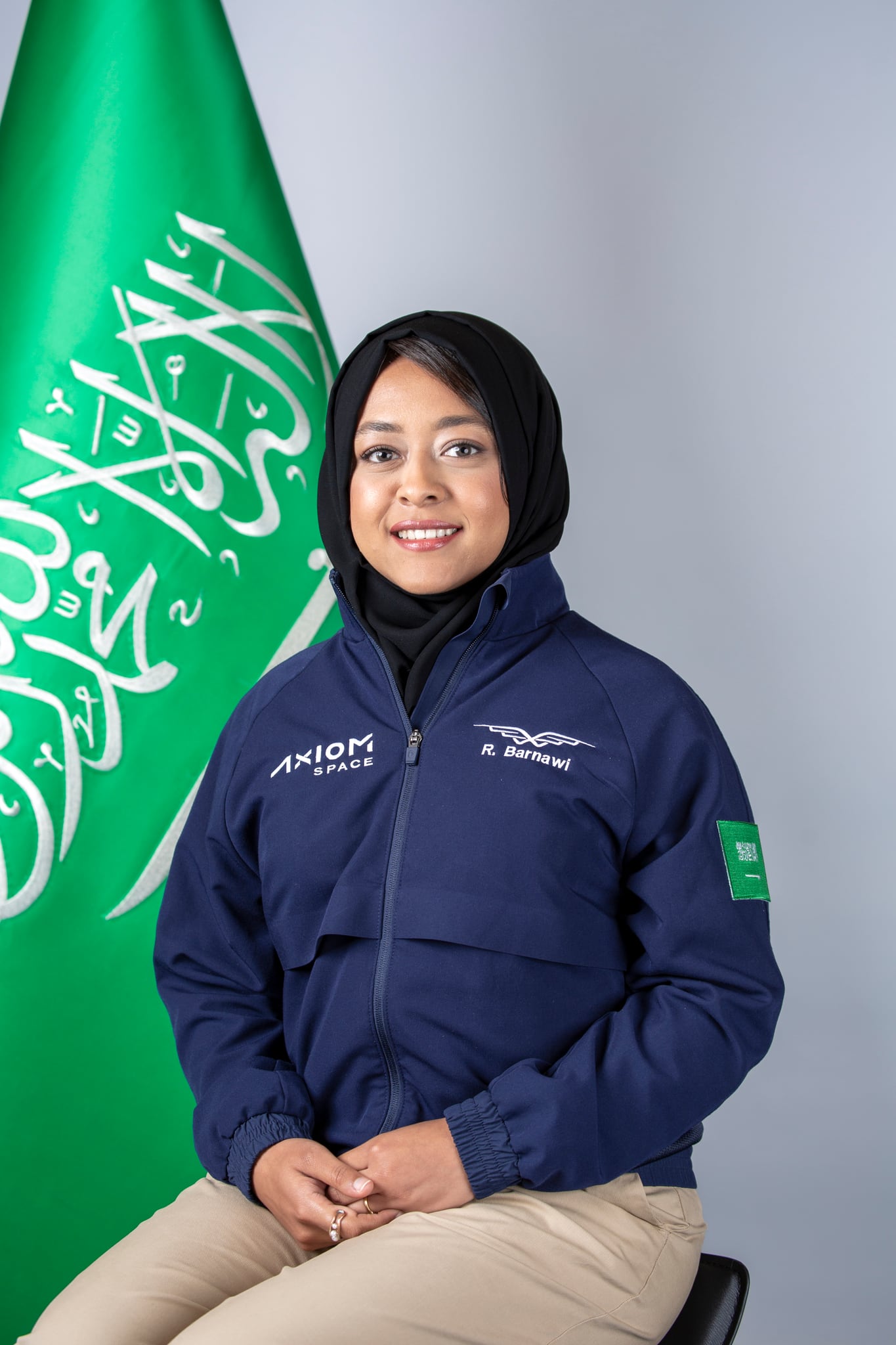 Rayyanah Barnawi es una científica que representa al Reino de Arabia Saudí como astronauta en la misión Axiom-2.