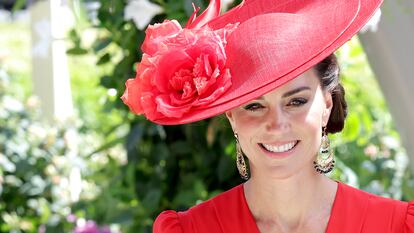 La princesa de Gales, en Ascot.