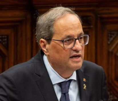 Catalan premier Quim Torra.